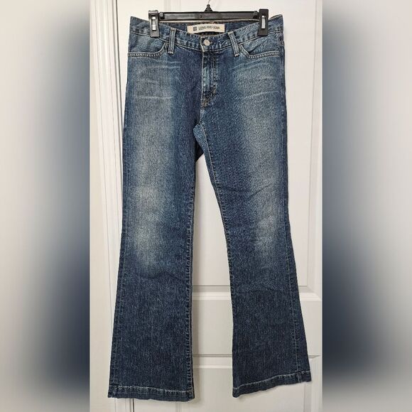 Gap Jeans Women’s 6 (30x32) Long & Lean Stretch Blue Denim Mid Rise Bootcut GUC - Picture 2 of 9